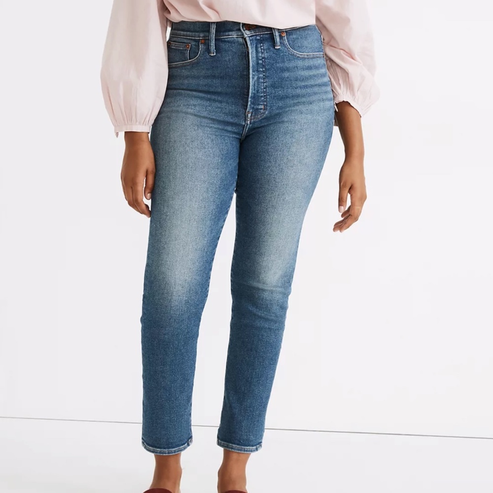 NWT Madewell Perfect Vintage Jean in Melgrove wash